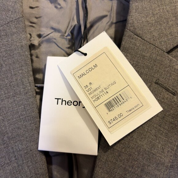 Theory Malcom Grey Suit Jacket - Picture 3 of 5